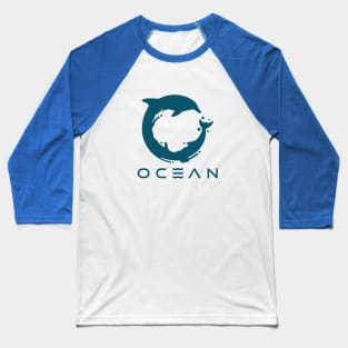 The Ocean Baseball T-Shirt